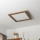 Brilagi - LED Ceiling light SLIMFRAME WOOD LED/36W/230V 49,5x49,5 cm brown