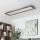 Brilagi - LED Ceiling light SLIMFRAME WOOD LED/58W/230V 124x34 cm dark brown