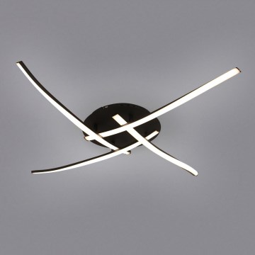 Brilagi - LED Ceiling light STRIPES LED/32W/230V black