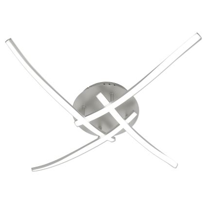 Brilagi - LED Ceiling light STRIPES LED/32W/230V silver