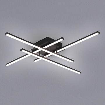 Brilagi - LED Ceiling light STRIPES LED/37W/230V black