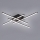 Brilagi - LED Ceiling light STRIPES LED/37W/230V black