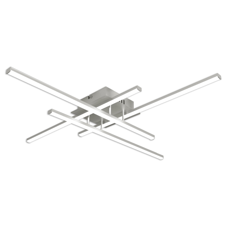 Brilagi - LED Ceiling light STRIPES LED/37W/230V silver