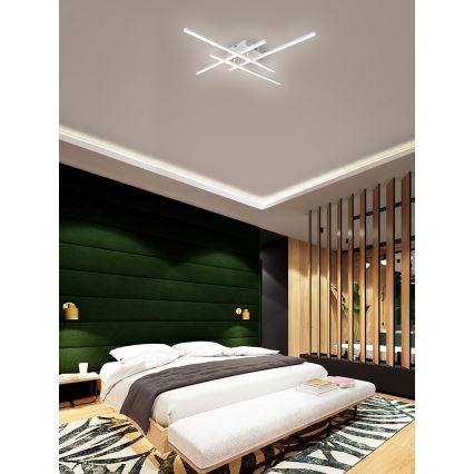 Brilagi - LED Ceiling light STRIPES LED/37W/230V white