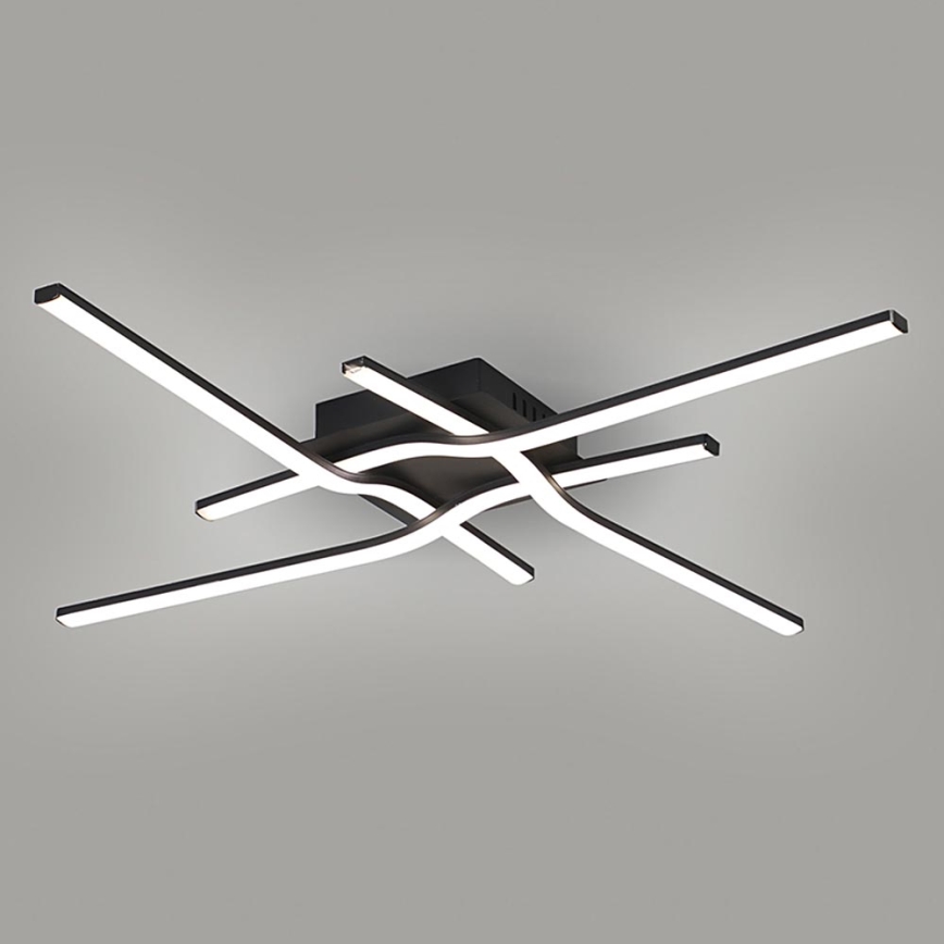 Brilagi - LED Ceiling light STRIPES LED/38W/230V black