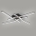 Brilagi - LED Ceiling light STRIPES LED/38W/230V black