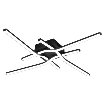 Brilagi - LED Ceiling light STRIPES LED/38W/230V black