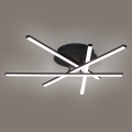 BRILAGI - LED Ceiling Light STRIPES LED/40W/230V 60x60 cm black