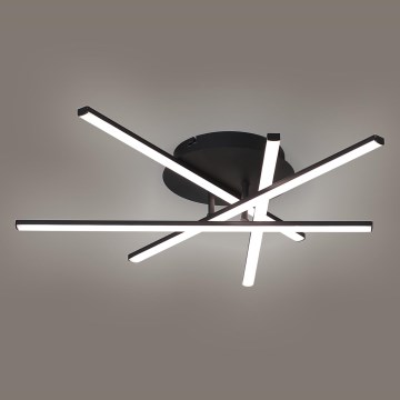 Brilagi - LED Ceiling light STRIPES LED/40W/230V black