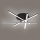 Brilagi - LED Ceiling light STRIPES LED/40W/230V black