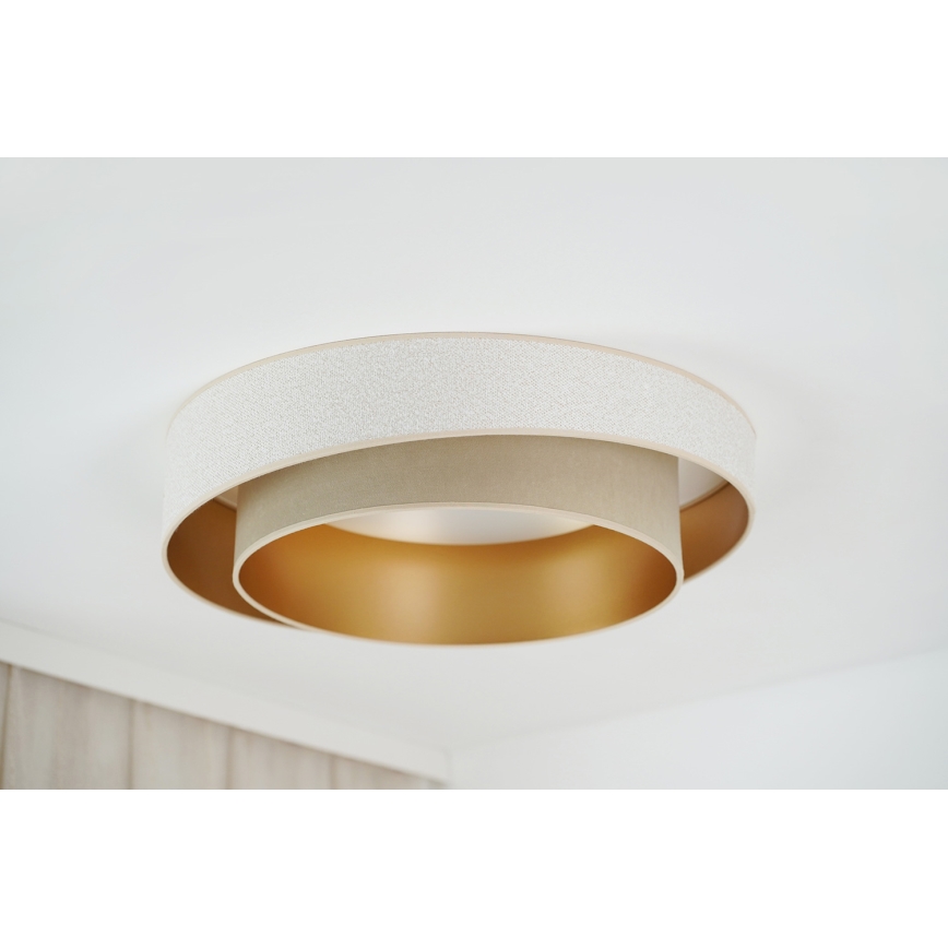 Brilagi - LED Ceiling light VEGAS SHINE LED/24W/230V d. 60 cm beige/creamy