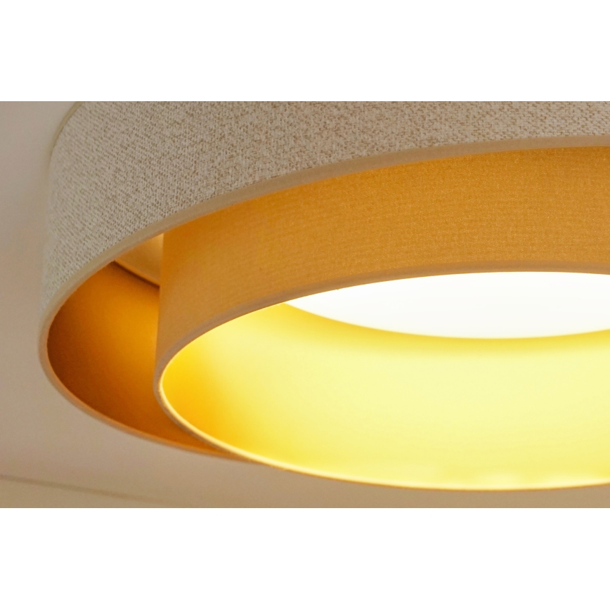 Brilagi - LED Ceiling light VEGAS SHINE LED/24W/230V d. 60 cm beige/creamy