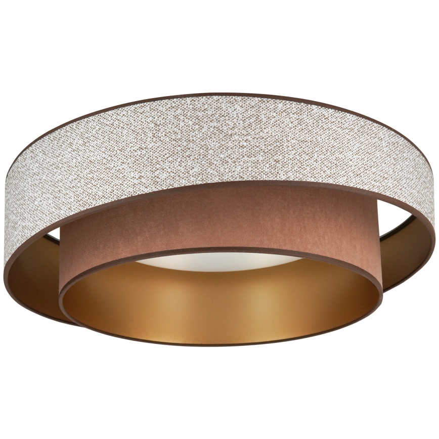 Brilagi - LED Ceiling light VEGAS SHINE LED/24W/230V d. 60 cm brown