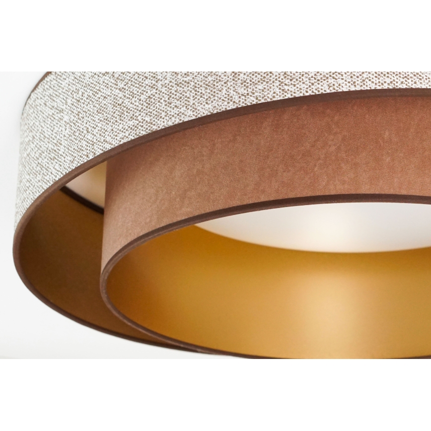 Brilagi - LED Ceiling light VEGAS SHINE LED/24W/230V d. 60 cm brown