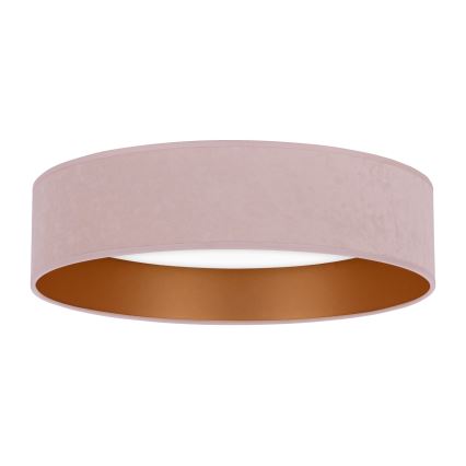 Brilagi - LED Ceiling light VELVET LED/12W/230V d. 30 cm 3000K/4000K/6400K pink/gold