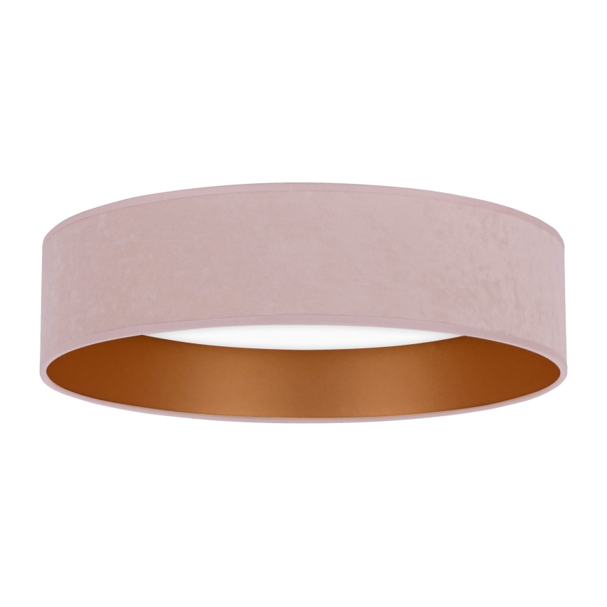 Brilagi - LED Ceiling light VELVET LED/12W/230V d. 30 cm 3000K/4000K/6400K pink/gold