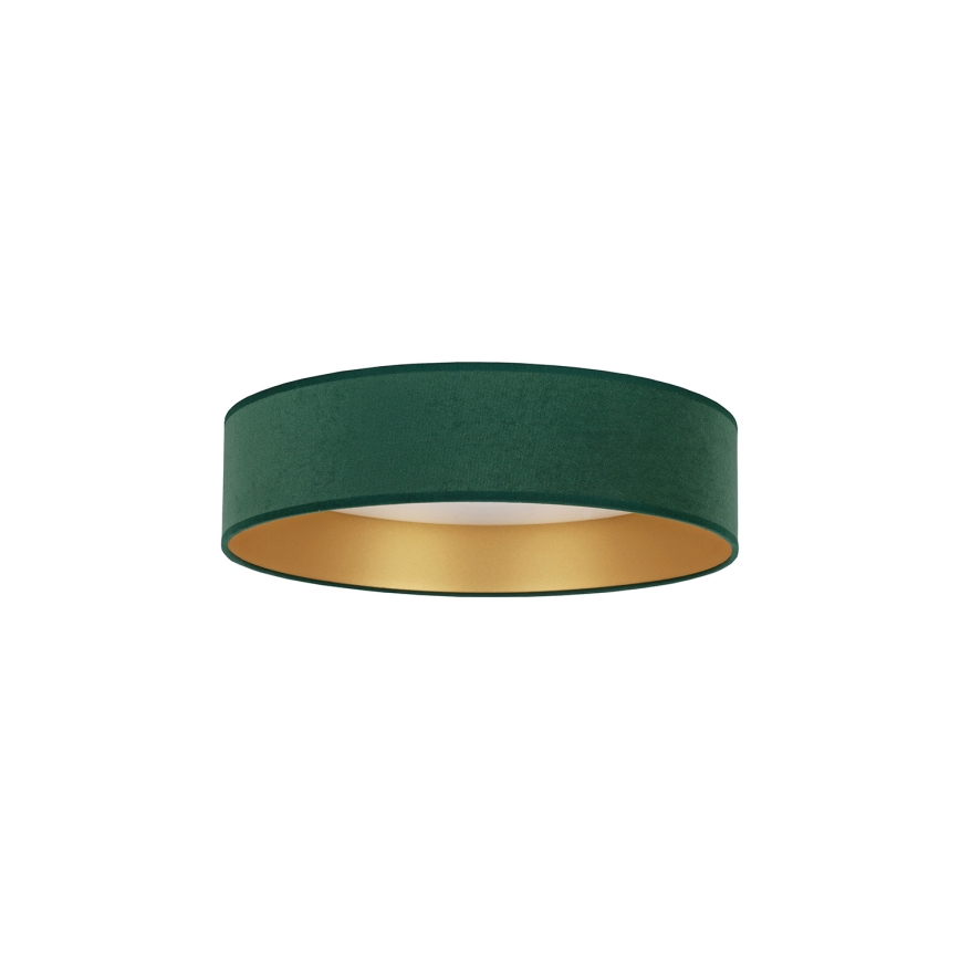 Brilagi - LED Ceiling light VELVET LED/12W/230V d. 30 cm 3000K/4000K/6400K green/gold