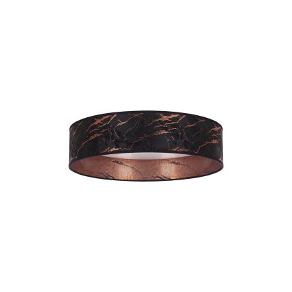 Brilagi - LED Ceiling light VELVET LED/12W/230V d. 30 cm 3000K/4000K/6400K black/copper