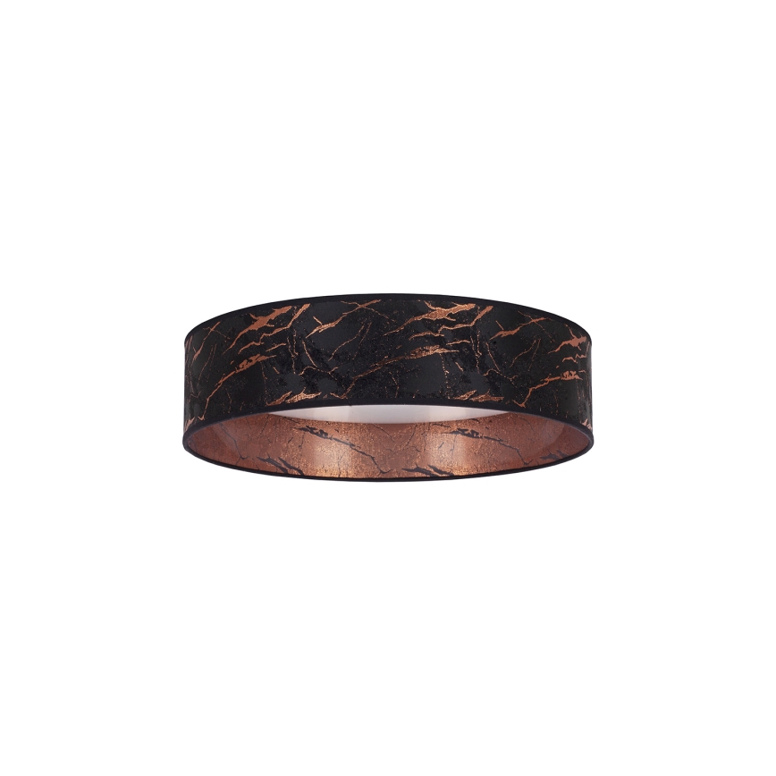 Brilagi - LED Ceiling light VELVET LED/12W/230V d. 30 cm 3000K/4000K/6400K black/copper
