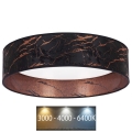 Brilagi - LED Ceiling light VELVET LED/24W/230V d. 40 cm 3000/4000/6400K black/copper