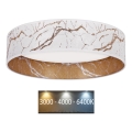 Brilagi - LED Ceiling light VELVET LED/24W/230V d. 40 cm 3000/4000/6400K white/gold