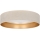 Brilagi - LED Ceiling Light VELVET SIMPLE LED/24W/230V 3000K Ø 45 cm Cream/Gold