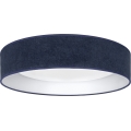Brilagi - LED Ceiling Light VELVET SIMPLE LED/24W/230V 4000K Ø 45 cm Blue