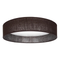 Brilagi - LED Ceiling Light VELVET SIMPLE LED/36W/230V 3000K diam. 55 cm brown