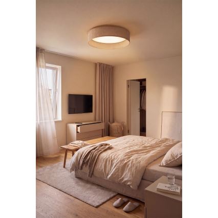 BRILAGI - LED Ceiling Light VELVET SIMPLE LED/36W/230V 3000K Ø 55 cm Beige