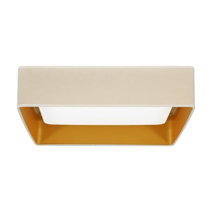 Brilagi - LED Ceiling light VELVET SQUARE LED/24W/230V creamy
