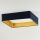 Brilagi - LED Ceiling light VELVET SQUARE LED/24W/230V dark blue