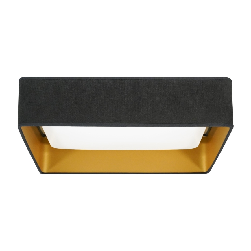 Brilagi - LED Ceiling light VELVET SQUARE LED/24W/230V grey