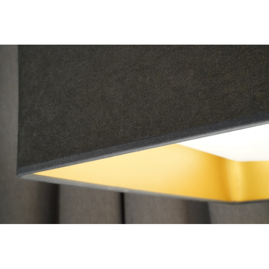 Brilagi - LED Ceiling light VELVET SQUARE LED/24W/230V grey