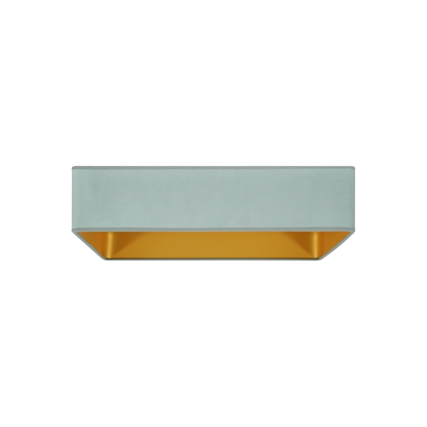 Brilagi - LED Ceiling light VELVET SQUARE LED/24W/230V mint