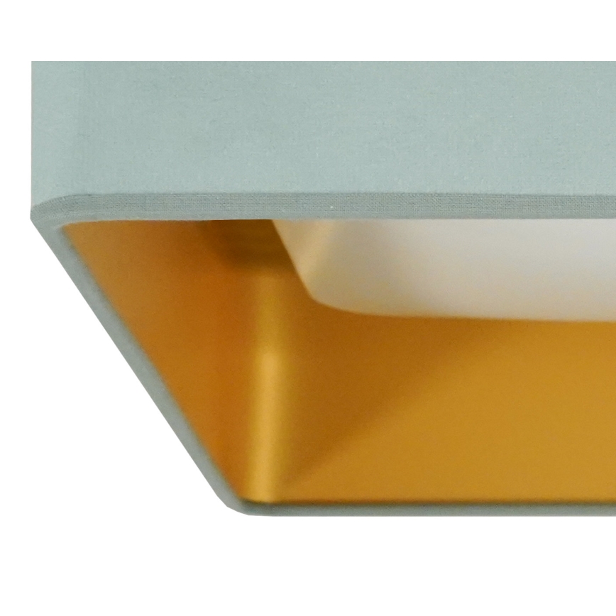 Brilagi - LED Ceiling light VELVET SQUARE LED/24W/230V mint