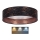 Brilagi - LED Ceiling light VELVET STAR LED/24W/230V d. 40 cm 3000K/4000K/6400K black/copper