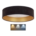 Brilagi - LED Ceiling light VELVET STAR LED/24W/230V d. 40 cm 3000K/4000K/6400K black/gold