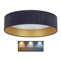 Brilagi - LED Ceiling light VELVET STAR LED/24W/230V d. 40 cm 3000K/4000K/6400K blue/gold