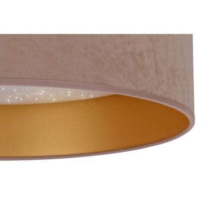Brilagi - LED Ceiling light VELVET STAR LED/24W/230V d. 40 cm 3000K/4000K/6400K beige/gold