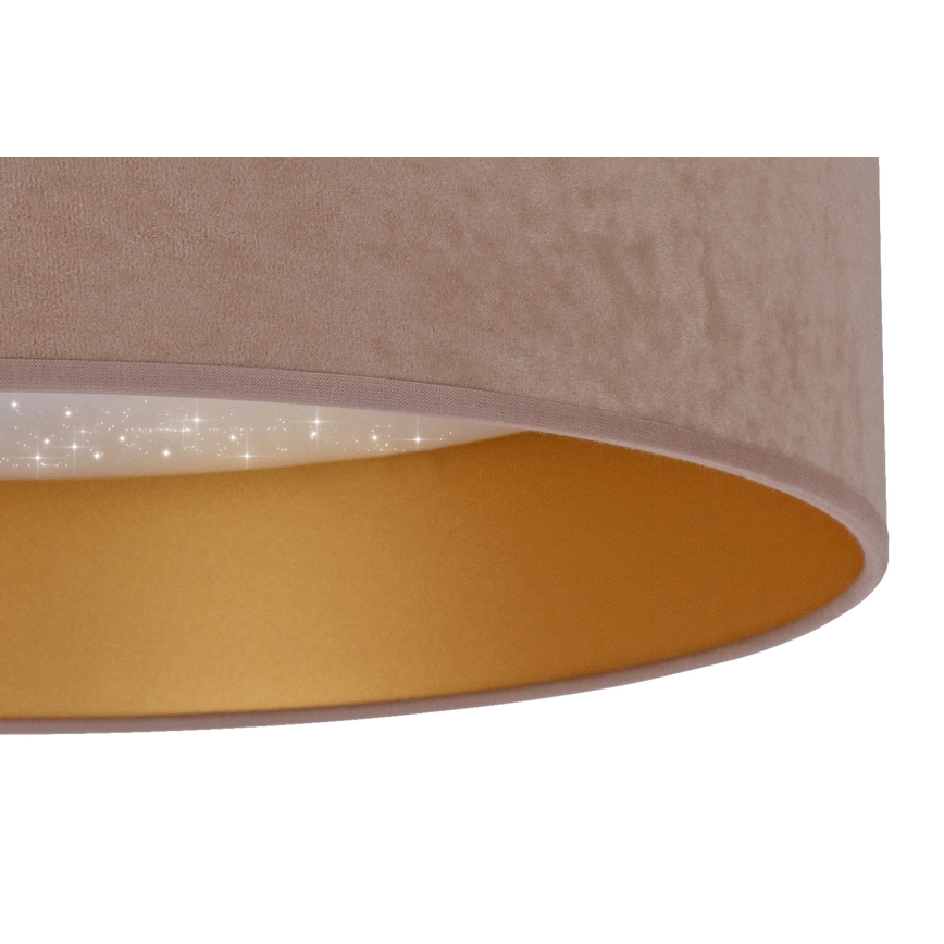 Brilagi - LED Ceiling light VELVET STAR LED/24W/230V d. 40 cm 3000K/4000K/6400K beige/gold