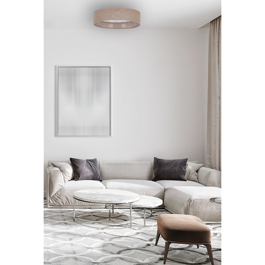 Brilagi - LED Ceiling light VELVET STAR LED/24W/230V d. 40 cm 3000K/4000K/6400K brown