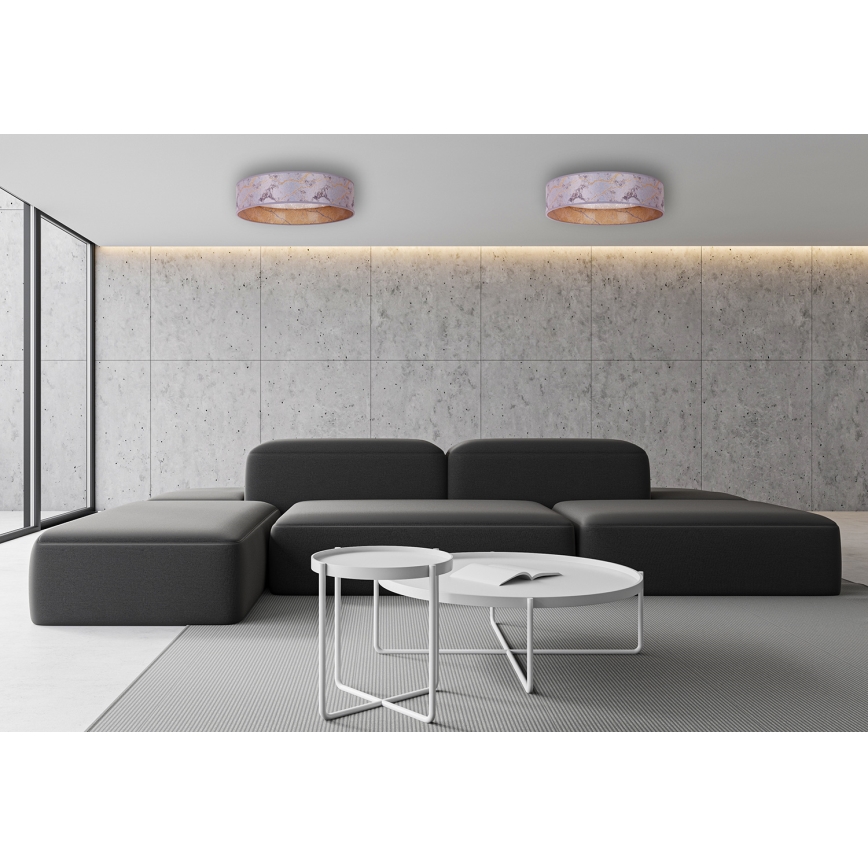 Brilagi - LED Ceiling light VELVET STAR LED/24W/230V d. 40 cm 3000K/4000K/6400K grey/gold