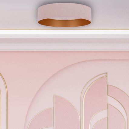 Brilagi - LED Ceiling light VELVET STAR LED/24W/230V d. 40 cm 3000K/4000K/6400K pink/gold