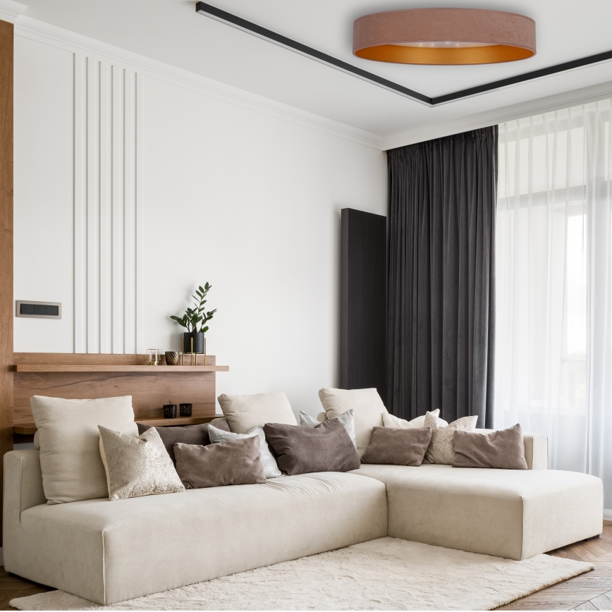 Brilagi - LED Ceiling light VELVET STAR LED/36W/230V d. 55 cm 3000K/4000K/6400K beige/gold