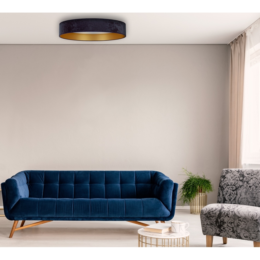 Brilagi - LED Ceiling light VELVET STAR LED/36W/230V d. 55 cm 3000K/4000K/6400K blue/gold