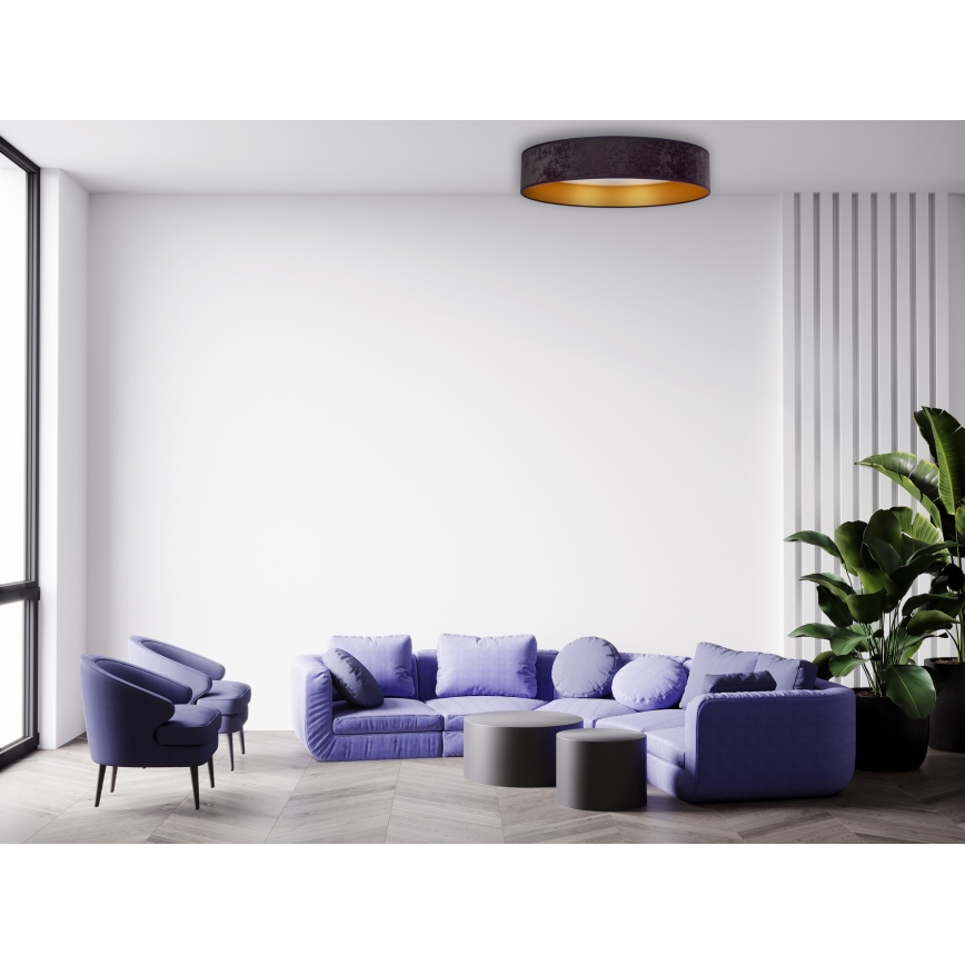 Brilagi - LED Ceiling light VELVET STAR LED/36W/230V d. 55 cm 3000K/4000K/6400K grey/gold