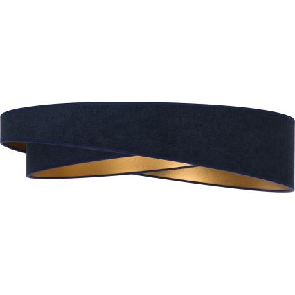 BRILAGI - LED Ceiling Light VELVET TWIST LED/24W/230V 4000K Ø 55 cm blue/gold