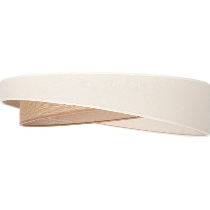 BRILAGI - LED Ceiling Light VELVET TWIST LED/24W/230V 4000K Ø 55 cm cream/beige