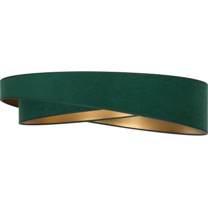 BRILAGI - LED Ceiling light VELVET TWIST LED/24W/230V 4000K Ø 55 cm green/gold
