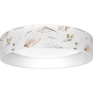 Brilagi - LED Ceiling light VELVET VARI LED/24W/230V 3000/4000/6500K pr. 45 cm white/flowers